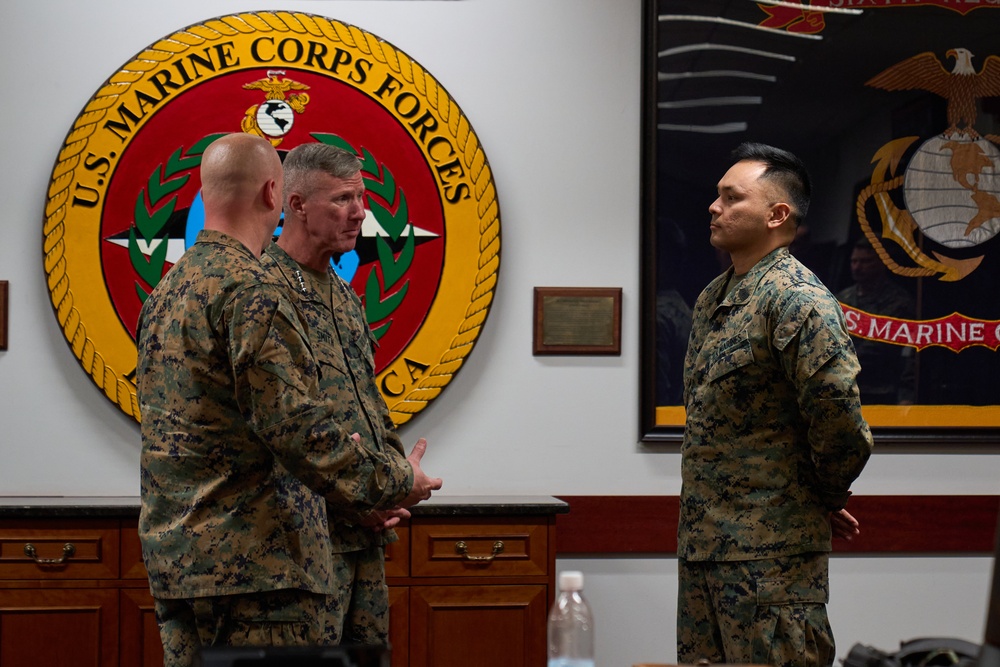 Marine Corps Commandant Visits Marines in Europe