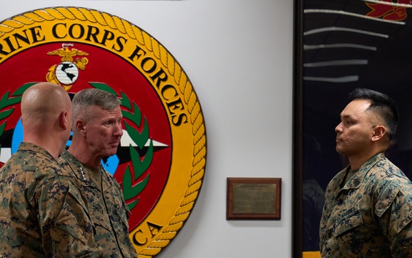 Marine Corps Commandant Visits Marines in Europe