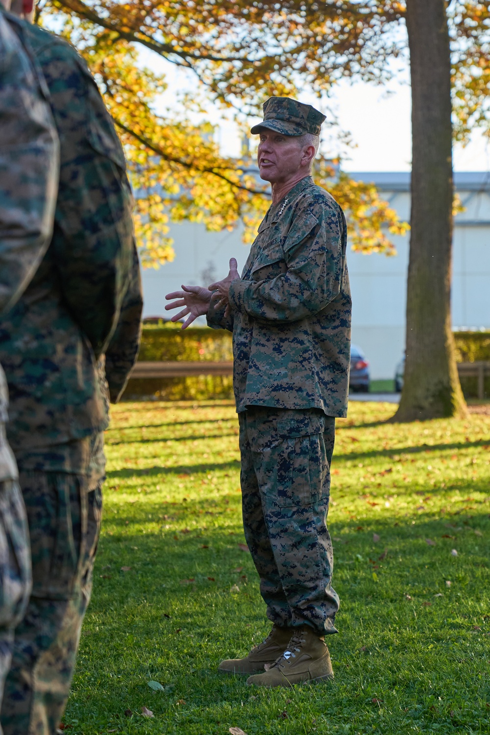 Marine Corps Commandant Visits Marines in Europe