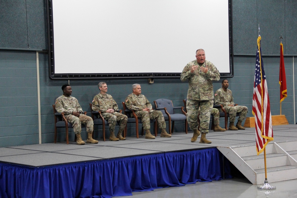 1055th Transportation Company Deployment Ceremony