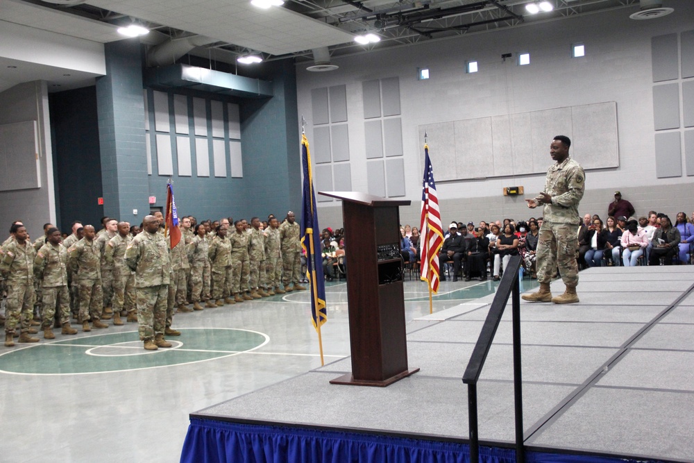 1055th Transportation Company Deployment Ceremony