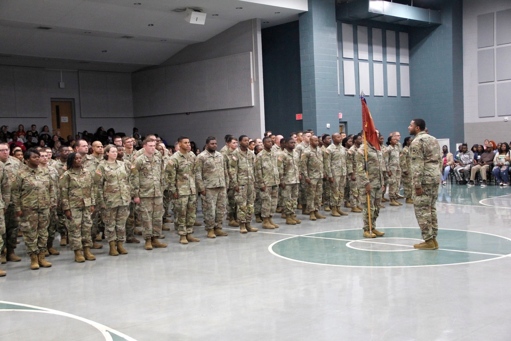 1055th Transportation Company Deployment Ceremony