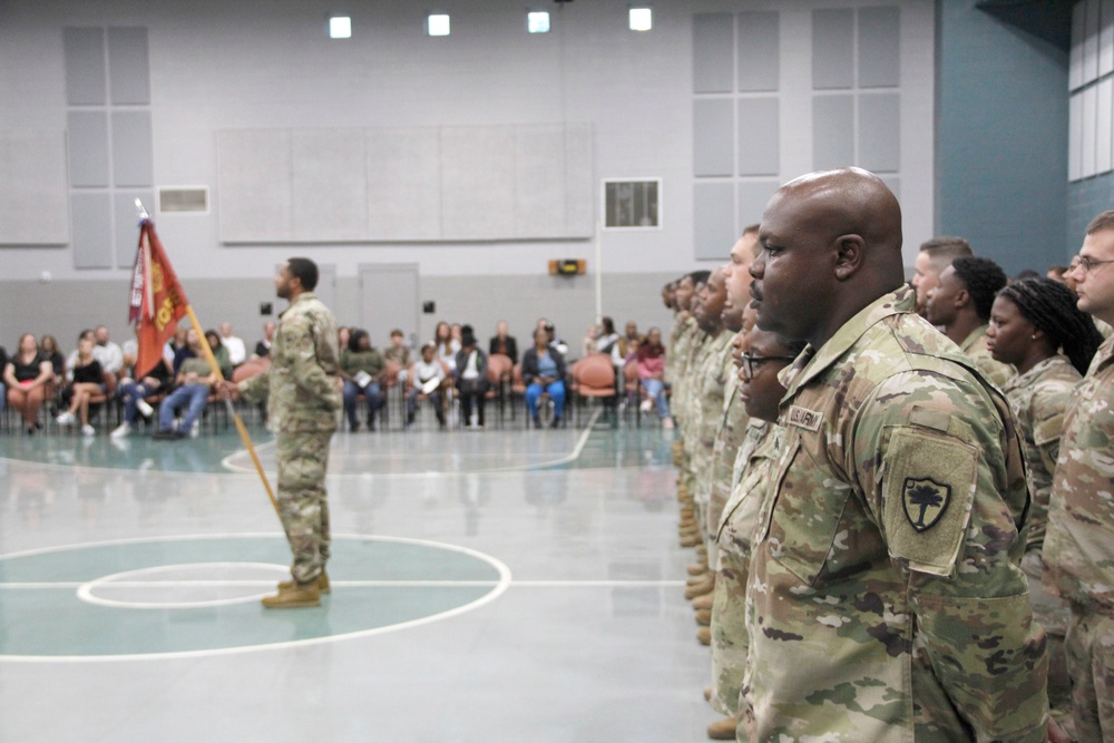 1055th Transportation Company Deployment Ceremony