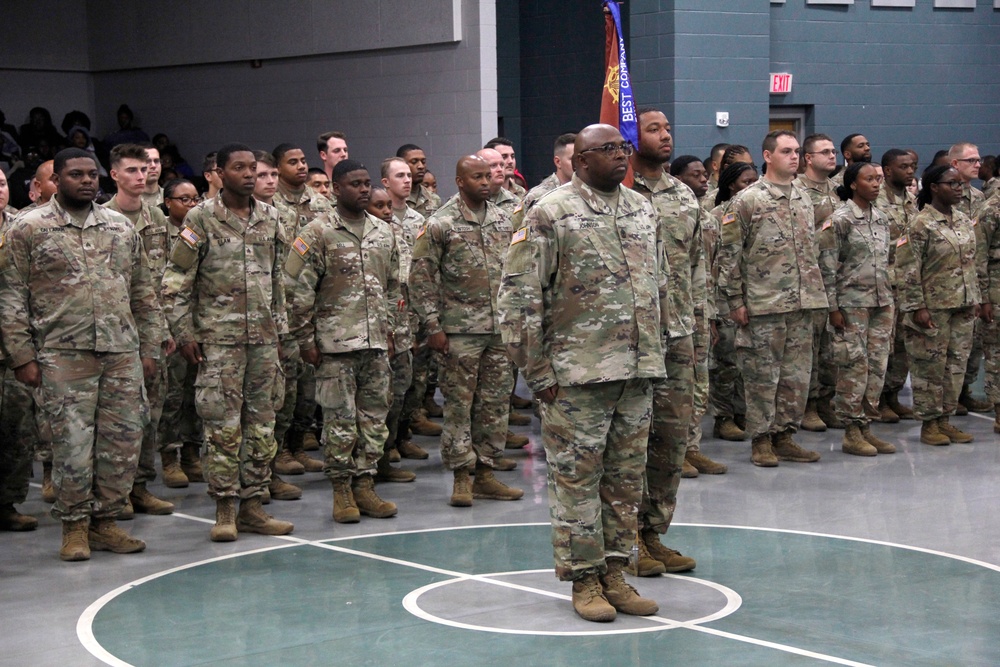 1055th Transportation Company Deployment Ceremony