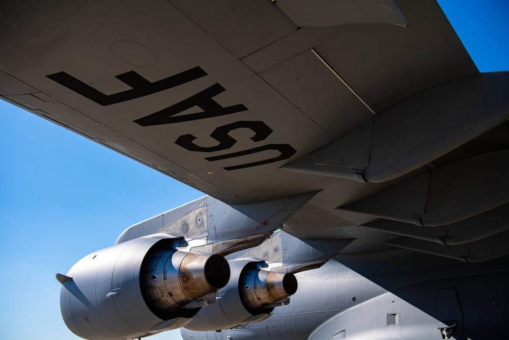 Beneath the wing