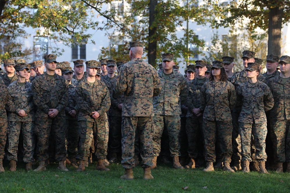 Marine Corps Commandant Visits Marines in Europe