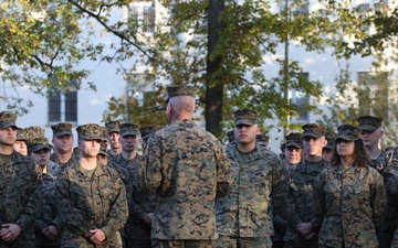 Marine Corps Commandant Visits Marines in Europe