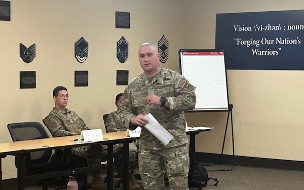 Airman Gives Back through Mentorship