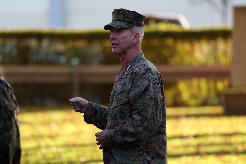 Marine Corps Commandant Visits Marines in Europe