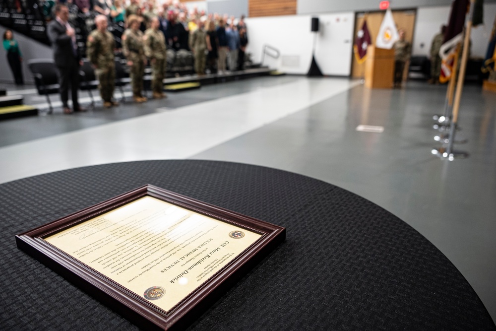 Change of Command, establishment of new Program Executive Office mark progress for military medical developers