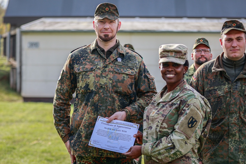 21st TSC Hosts Bundeswehr for German-American Partnership Event