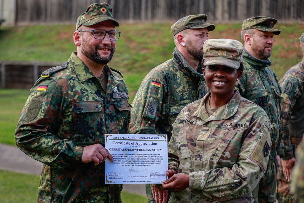 21st TSC Hosts Bundeswehr for German-American Partnership Event