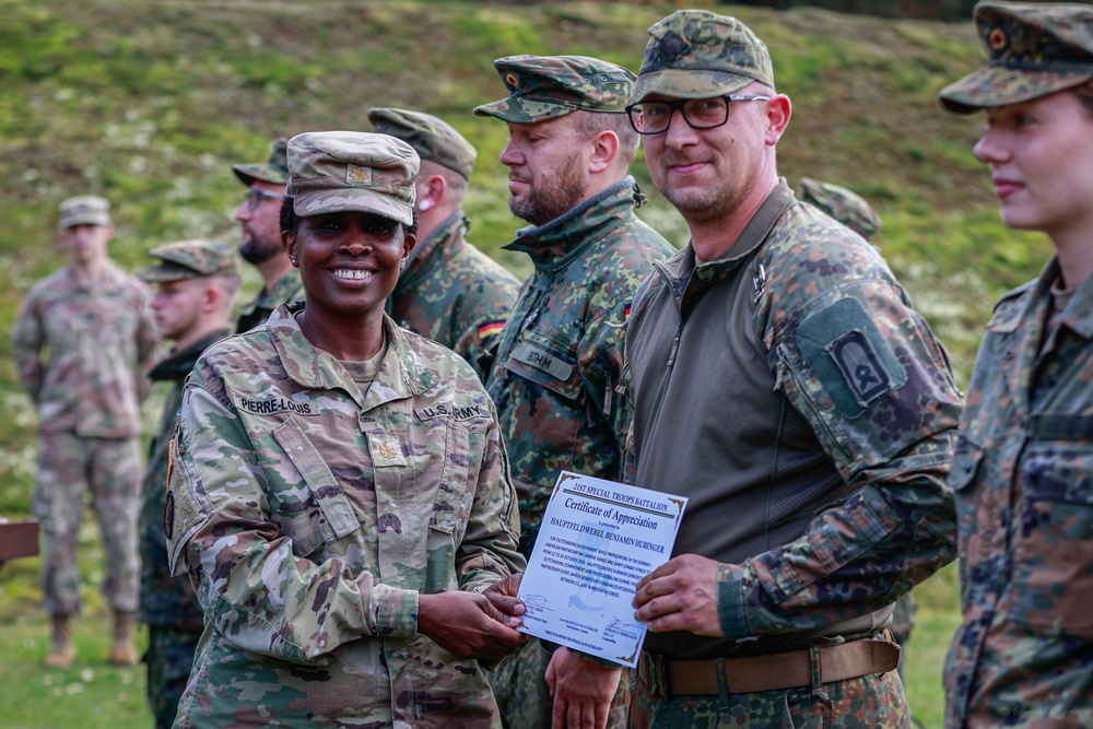 21st TSC Hosts Bundeswehr for German-American Partnership Event