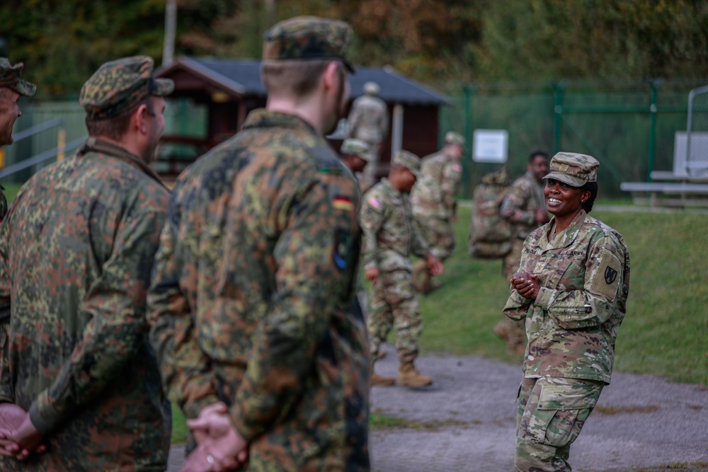 21st TSC Hosts Bundeswehr for German-American Partnership Event