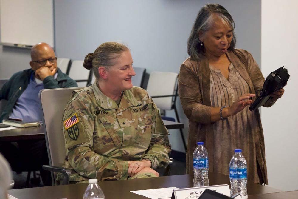 Army PMG visits Fort Belvoir for modernization demo