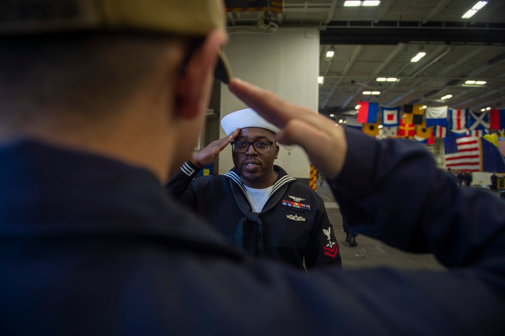 Daily Operations Aboard USS Carl Vinson (CVN 70)