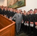 SECNAV Meets with USNA Mens Baseball Team