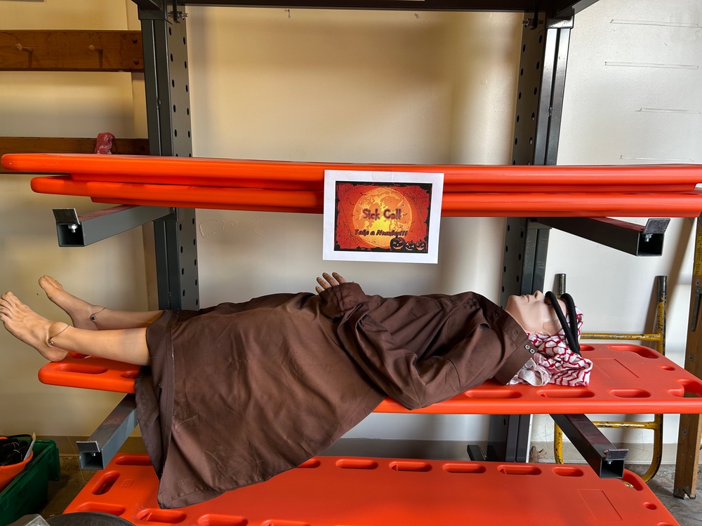 In the Halloween spirit at Devens