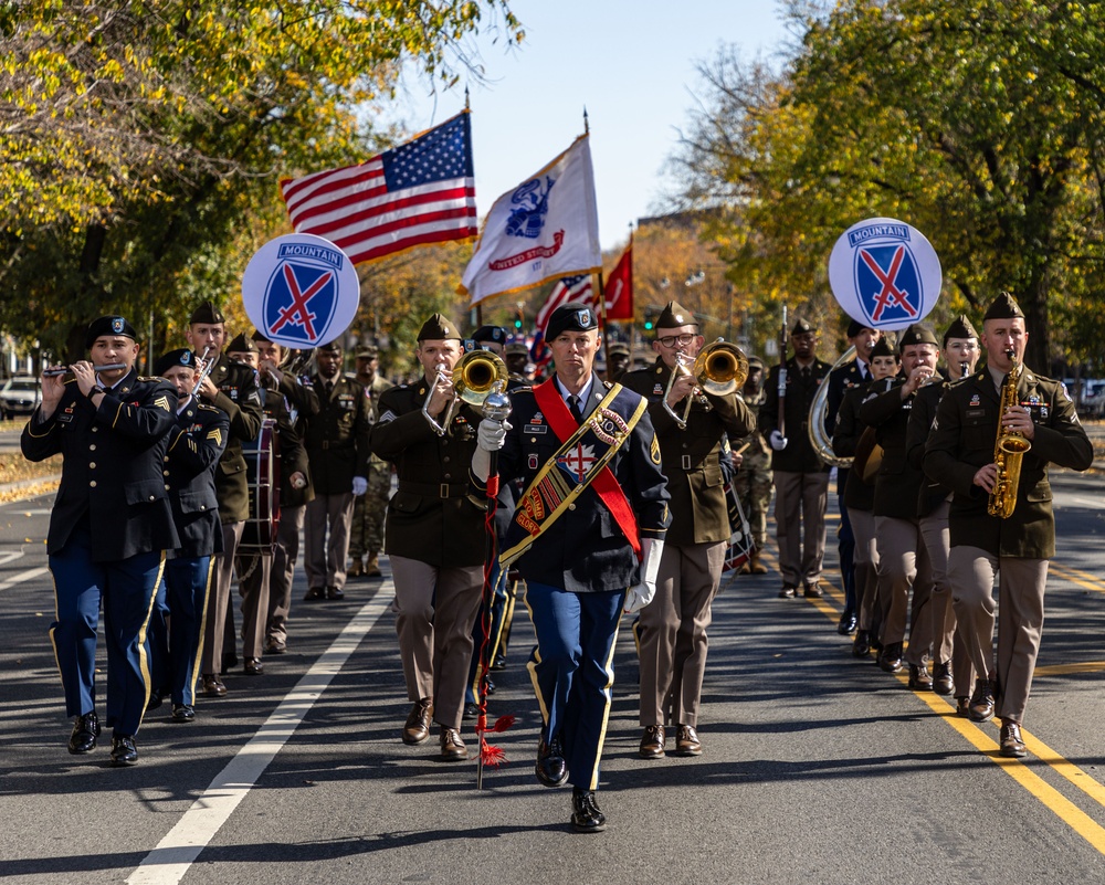 10th Mountain Division Band Performs in the Brooklyn Veteran Appreciation Parade