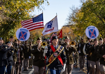 10th Mountain Division Band Performs in the Brooklyn Veteran Appreciation Parade