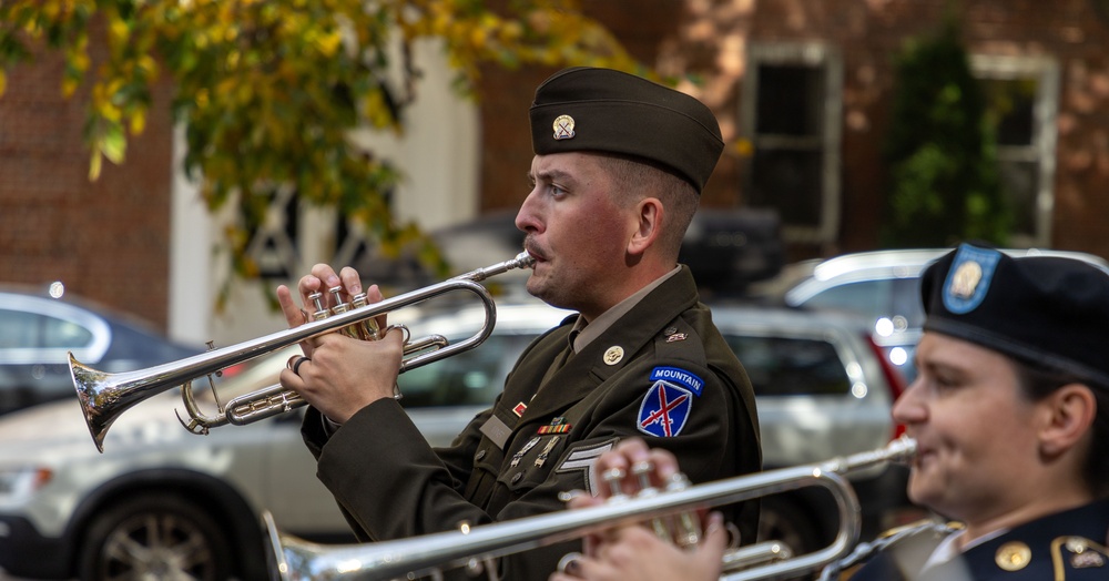 10th Mountain Division Band Performs in the Brooklyn Veteran Appreciation Parade