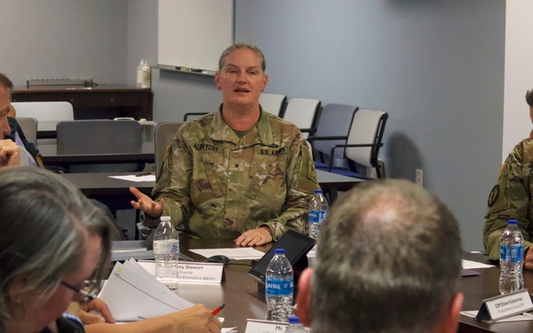 Army PMG visits Fort Belvoir for modernization demo