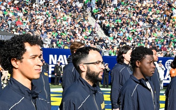 SECNAV Attends USNA - Notre Dame 2024 Football Game