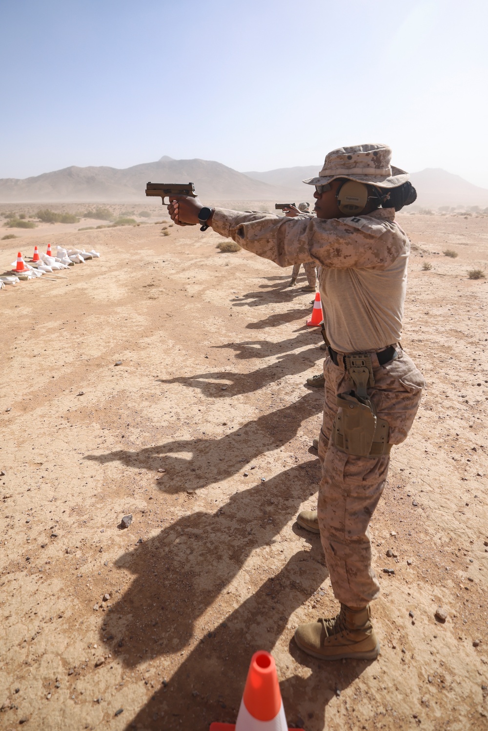 U.S. Marines train for all-female marksmanship SMEE in Jordan