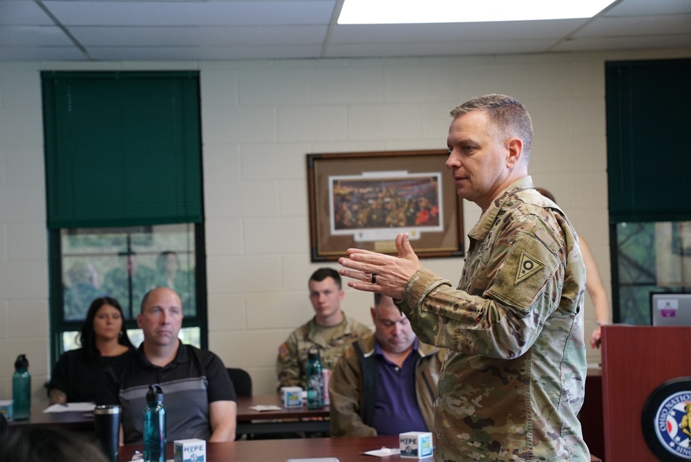 Ohio assistant adjutant general for Army address Joint Sexual Assault Prevention and Response Leader Course