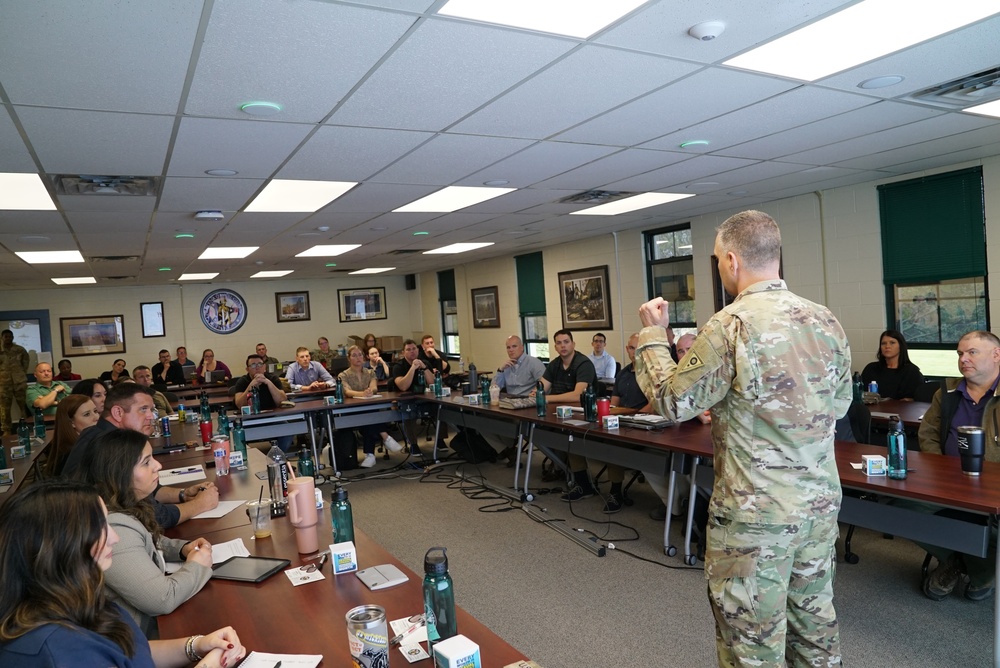 Ohio assistant adjutant general for Army address Joint Sexual Assault Prevention and Response Leader Course