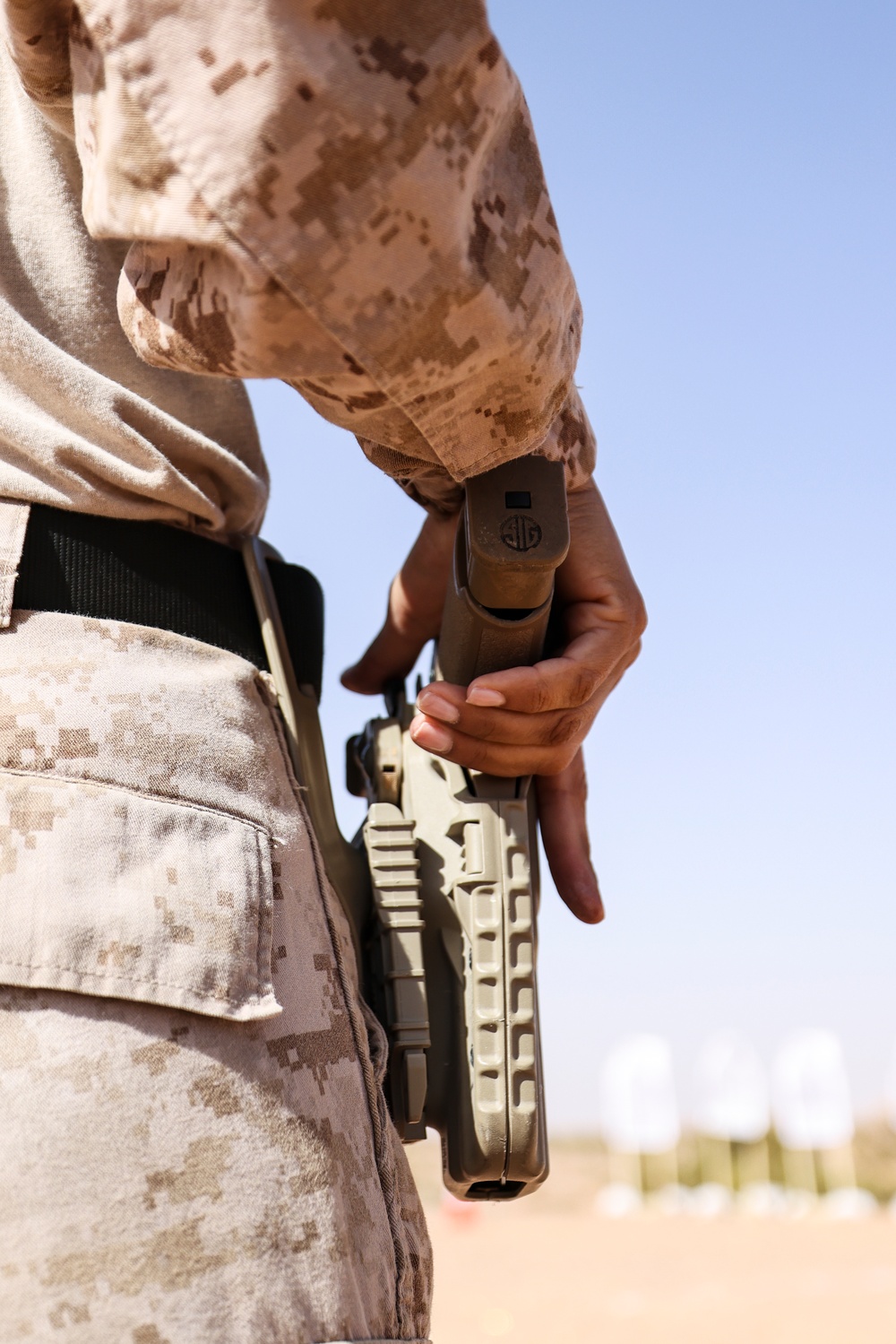 U.S. Marines train for all-female marksmanship SMEE in Jordan