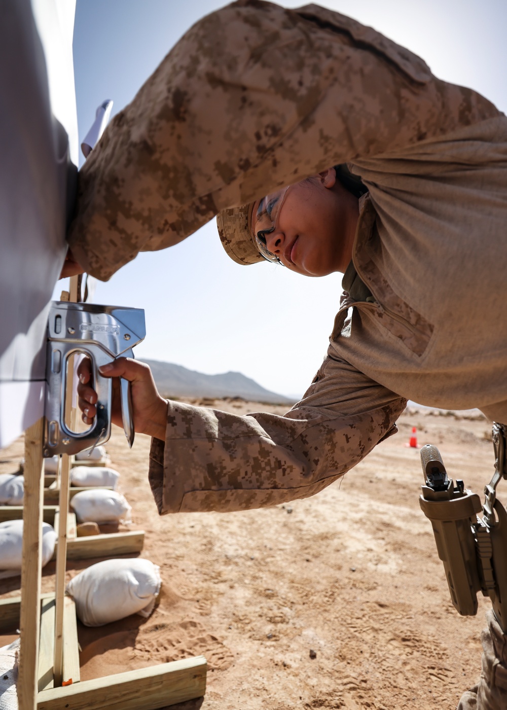 U.S. Marines train for all-female marksmanship SMEE in Jordan