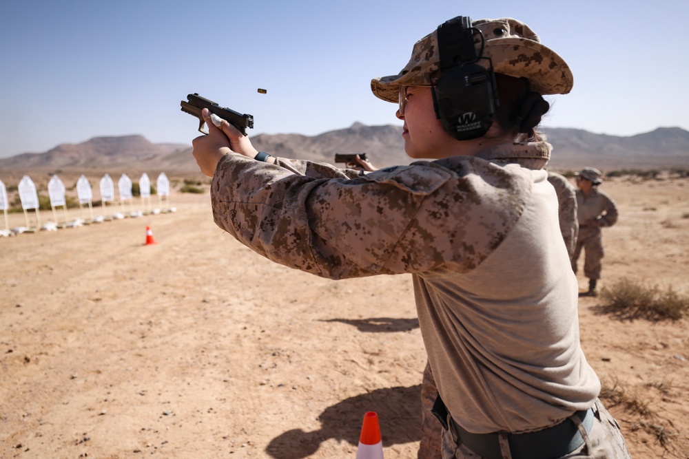 U.S. Marines train for all-female marksmanship SMEE in Jordan