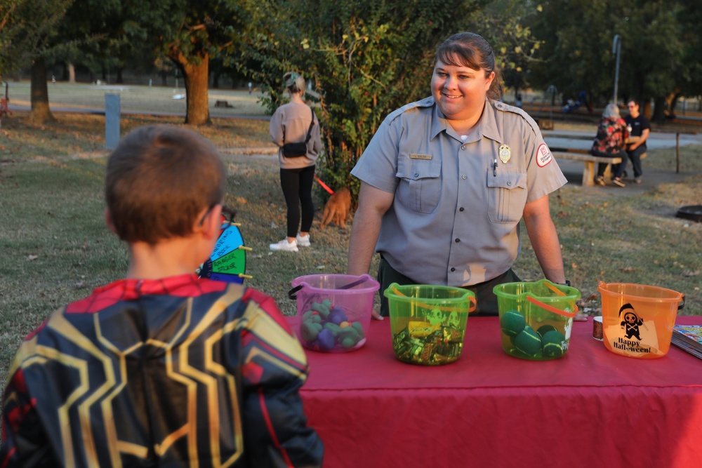 With a little help from our friends: Keystone Lake Office teams with state, municipal, nonprofit organizations for Camp-O-Ween