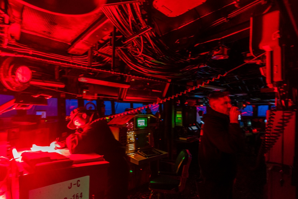 USS Stout Transits the Norwegian Sea