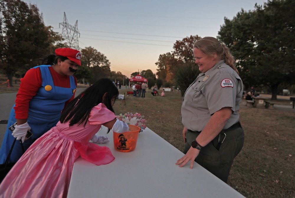 With a little help from our friends: Keystone Lake Office teams with state, municipal, nonprofit organizations for Camp-O-Ween