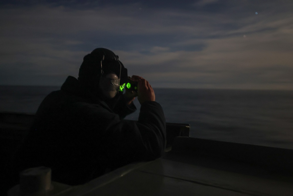 USS Stout Transits the Norwegian Sea