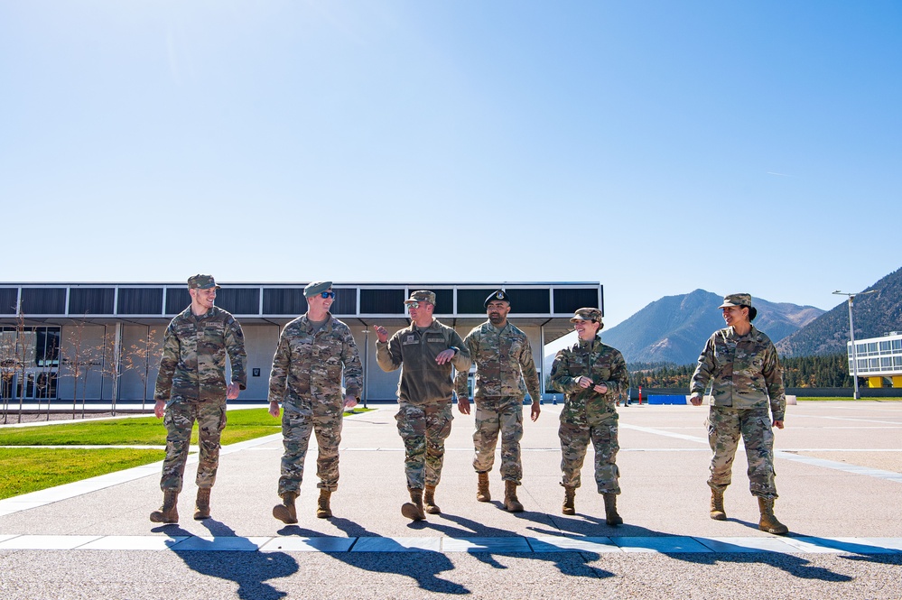 2024 Outstanding Airmen of the Year visit the Academy