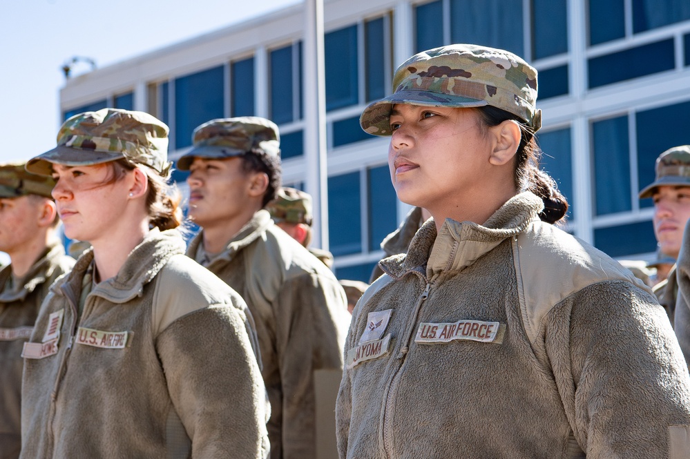 2024 Outstanding Airmen of the Year visit the Academy