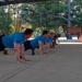 Warrant Officer Training School class 25-01 participates in physical training challenge