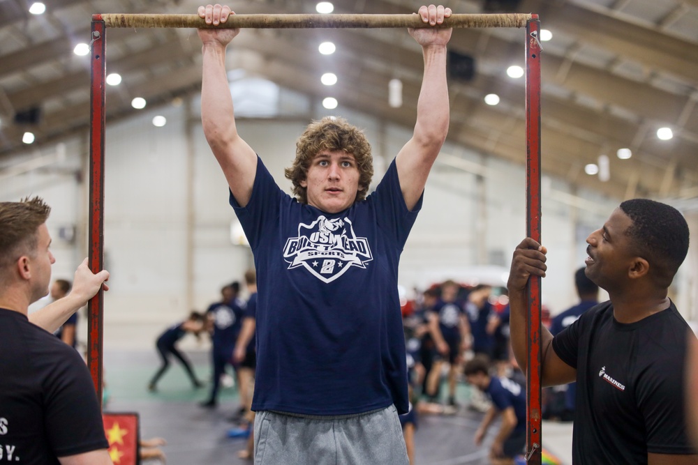 Recruiting Station Frederick Sports Leadership Academy Wrestling Clinic