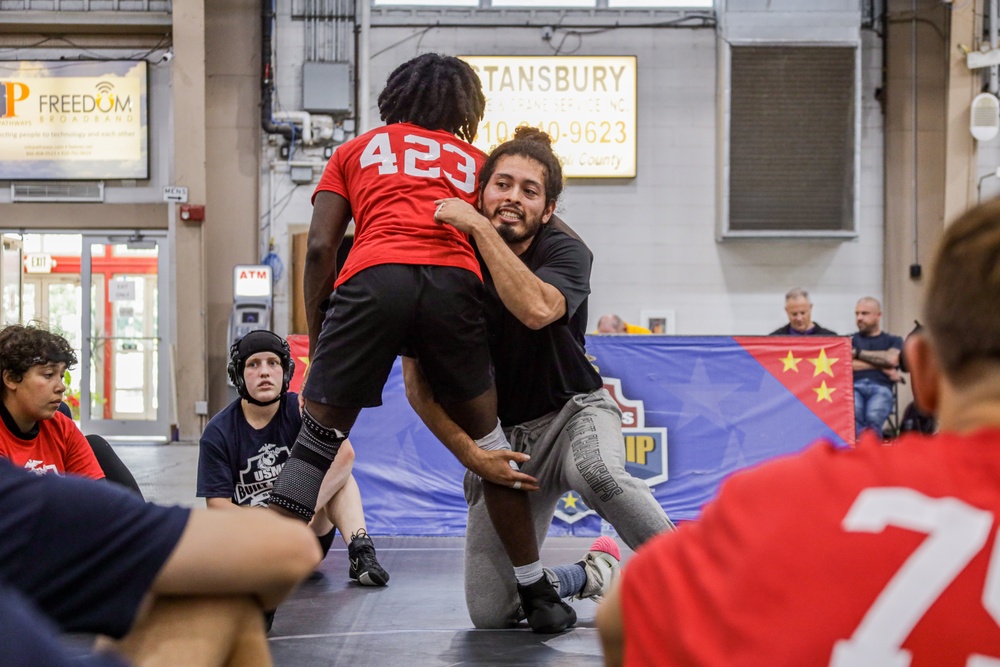 Recruiting Station Frederick Sports Leadership Academy Wrestling Clinic