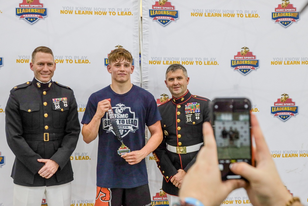 Recruiting Station Frederick Sports Leadership Academy Wrestling Clinic