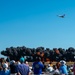 U.S. Air Force Air Combat Command F-16 Viper Demonstration Team perform at Wings Over Houston airshow