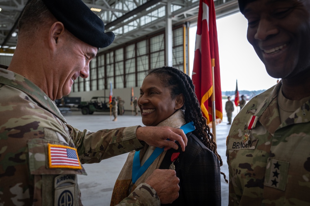 America's First Corps Change of Command 2024