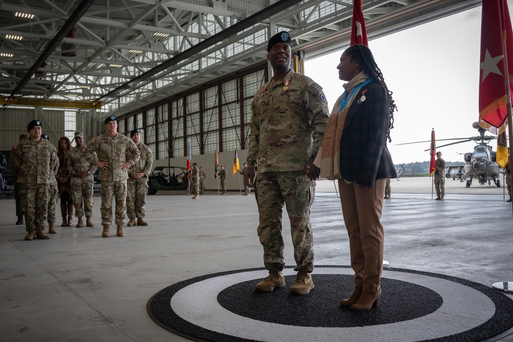 America's First Corps Change of Command 2024