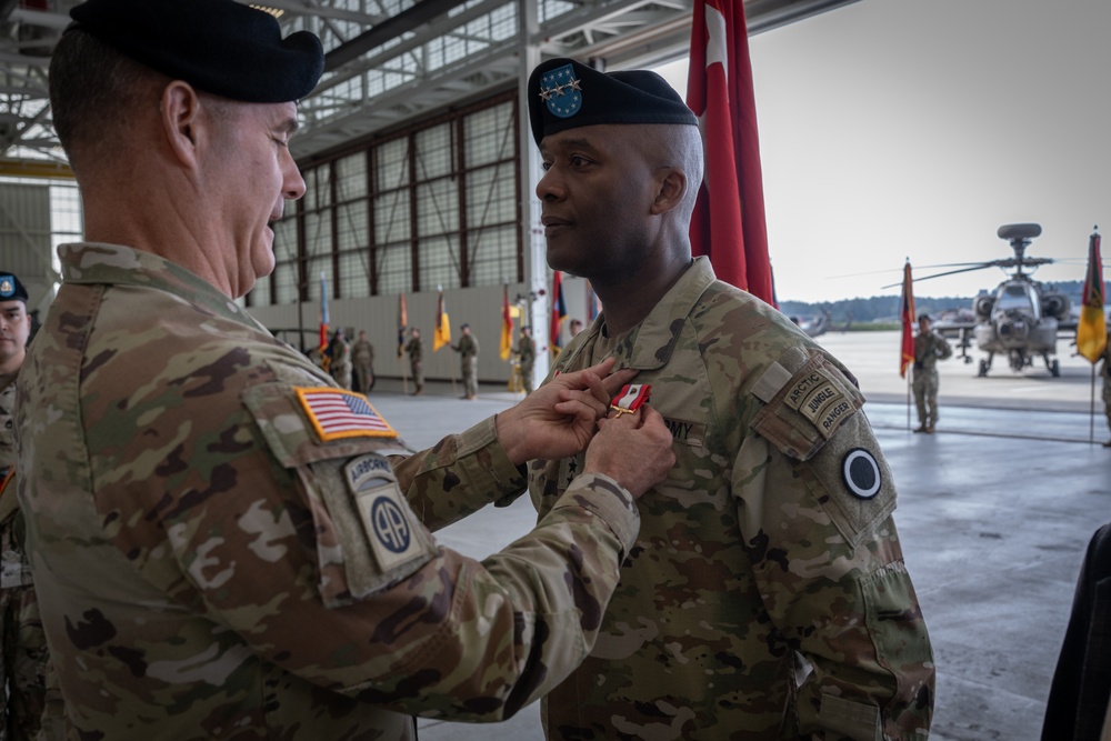 America's First Corps Change of Command 2024