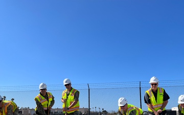 Grounbreaking Ceremony For NBVC Port Hueneme Combat Vehicle Maintenance Facility