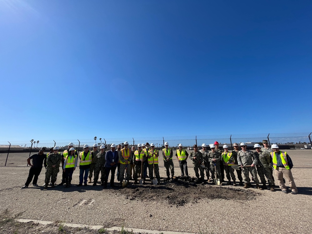 Groundbreaking Ceremony for NBVC Port Hueneme Combat Vehicle Maintenance Facility