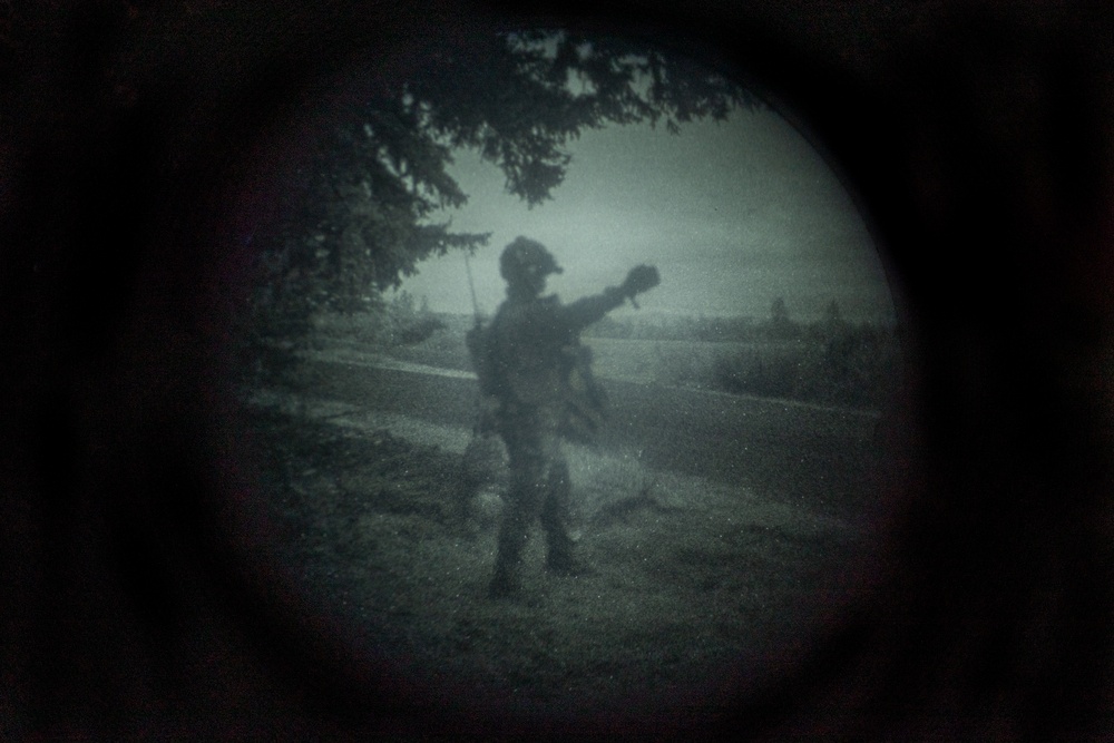 1st Recon Bn. participates in night raid